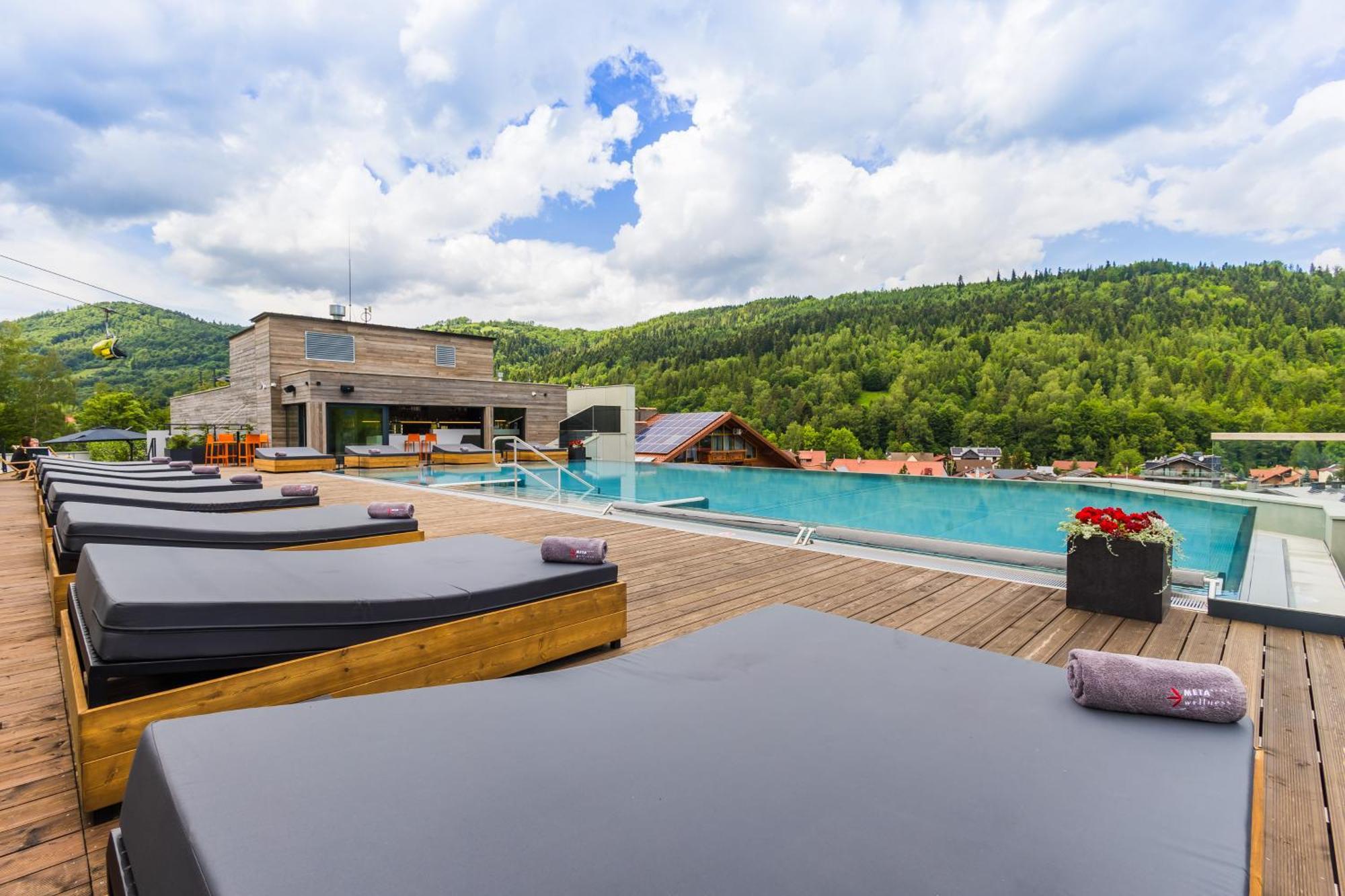 Hotel Meta Resort & Vine Spa Szczyrk Esterno foto